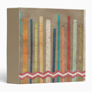 2-Up Paper Fences II 3 Ring Binder