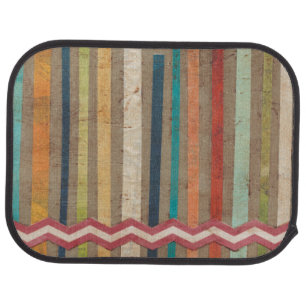 2-Up Paper Fences II Car Floor Mat