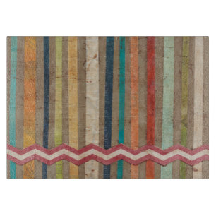 2-Up Paper Fences II Cutting Board