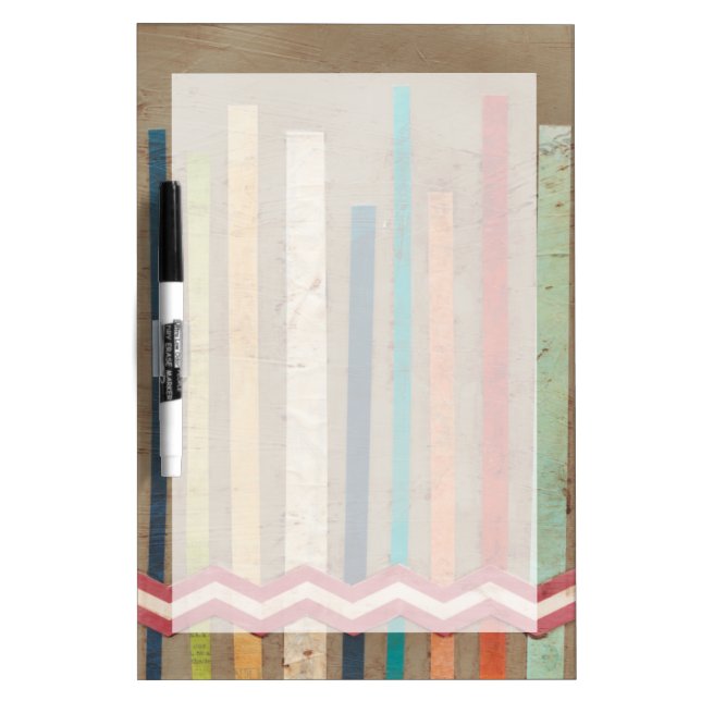 2-Up Paper Fences II Dry Erase Board (Front)