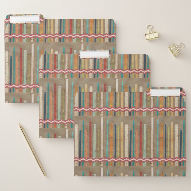 2-Up Paper Fences II File Folder (Set)