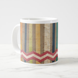 2-Up Paper Fences II Giant Coffee Mug