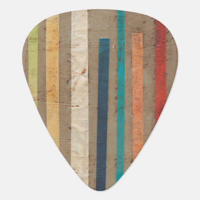 2-Up Paper Fences II Guitar Pick (Front)