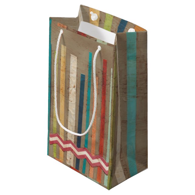 2-Up Paper Fences II Small Gift Bag (Front Angled)