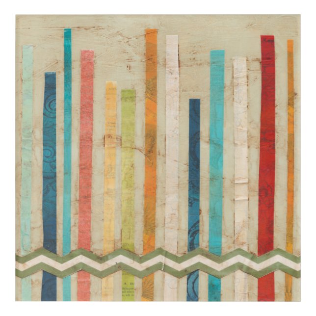 2-Up Paper Fences IV Acrylic Print (Front)