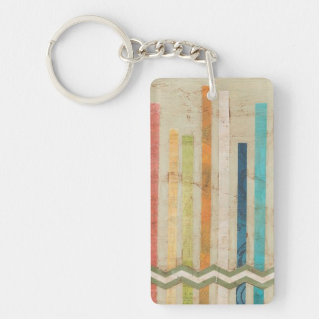 2-Up Paper Fences IV Keychain (Front)