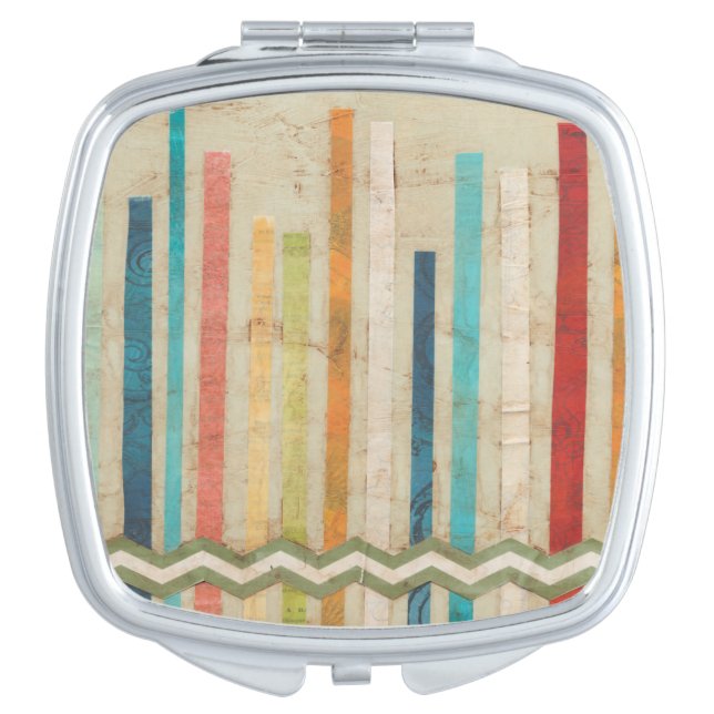 2-Up Paper Fences IV Mirror For Makeup (Front)