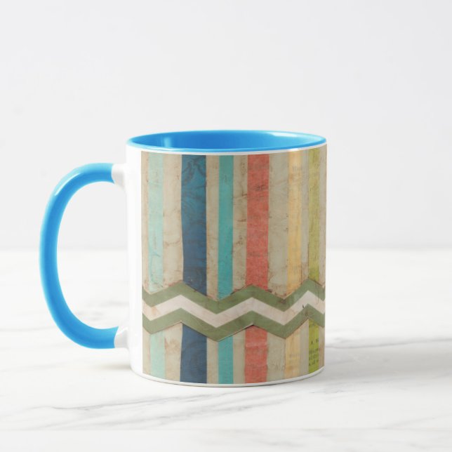 2-Up Paper Fences IV Mug (Left)