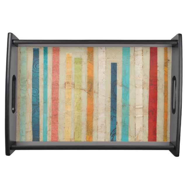 2-Up Paper Fences IV Serving Tray (Front)
