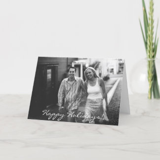 2_Walking, Happy Holidays! Holiday Card