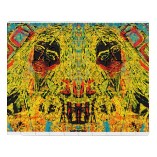 2 women and polar bear: dual image puzzle