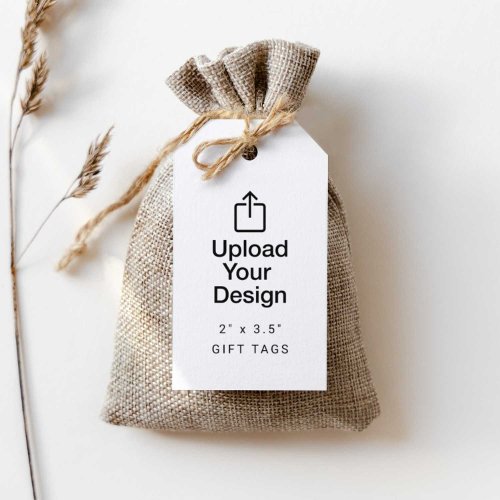 2 x 35 Gift  Favor Tag _ Upload Your Design
