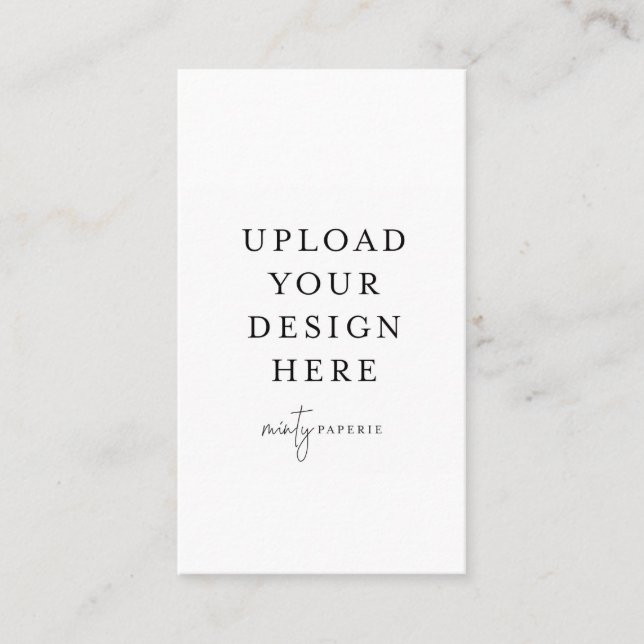 2" x 3.5" Small Card - Portrait (Front)