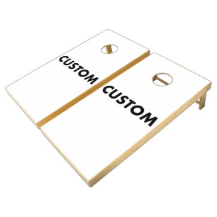 2 x Custom Personalized Cornhole Boards & Bags Cornhole Set