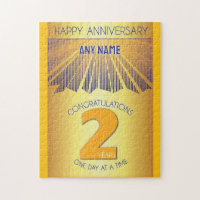 2 Year | AA 12 Step Anniversary Personalized
