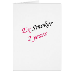 2 year ex-smoker cards