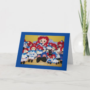 **2 YEAR OLD BIRTHDAY** FROM RAGGEDY ANN CARD