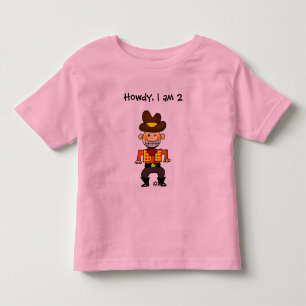 2 year old cowboy toddler t-shirt