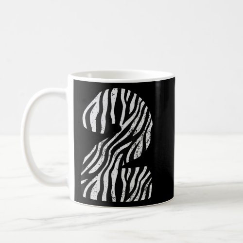 2 Years Old  2nd Birthday Party Zebra Themed  Coffee Mug