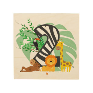 2 years old! Happy Birthday baby! Wood Wall Art