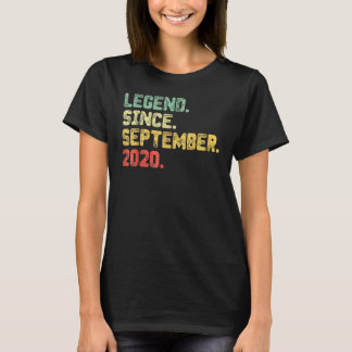 2 Years Old Legend Since September 2020 2th Birth T-Shirt