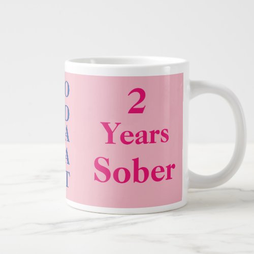 2 years sober mug