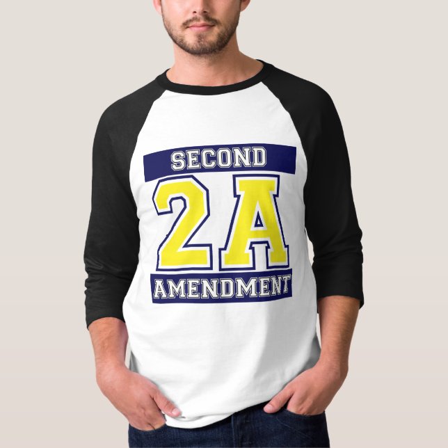 2A Blue/Gold T-Shirt (Front)