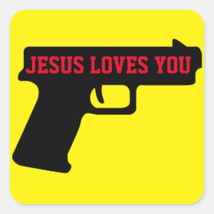 2A - JESUS LOVES YOU Sticker