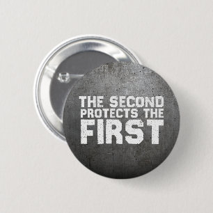2A  Second protects the first Free Speech Gun Button