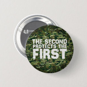 2A  Second protects the first Free Speech Gun Button