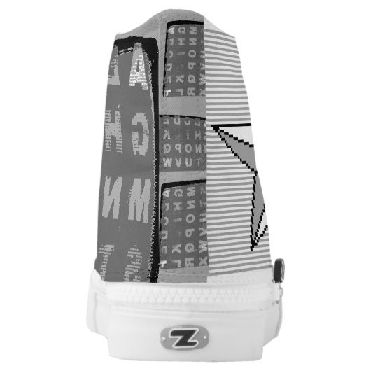 2Bit Zip Shoe (Right Shoe Back)