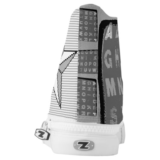 2Bit Zip Shoe (Left Shoe Back)