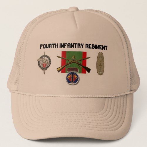 2BN 4th Infantry Regiment Pershing Trucker Hat
