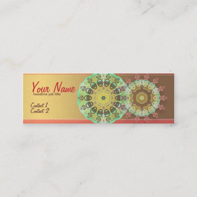 2Circles  Profile Card (Front)