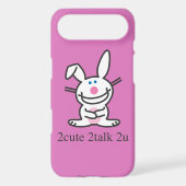 2cute 2talk 2u Case-Mate iPhone case (Back)
