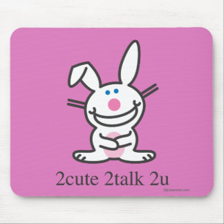 2cute 2talk 2u mouse pad