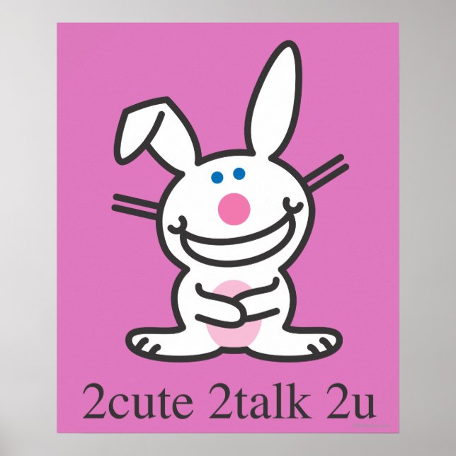 2cute 2talk 2u poster (Front)