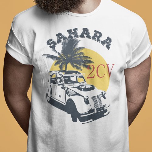 2cv Deux Chevaux Sahara Offroad Oldtimer  T_Shirt