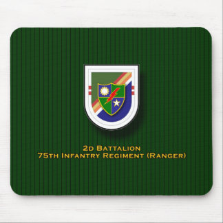 2d Bn, 75th Infantry Regiment - Rangers scroll Mouse Pad