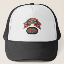 75th Infantry Unisex Skull Cap Knit Hat Set Head Cap Airborne Ranger Company C 