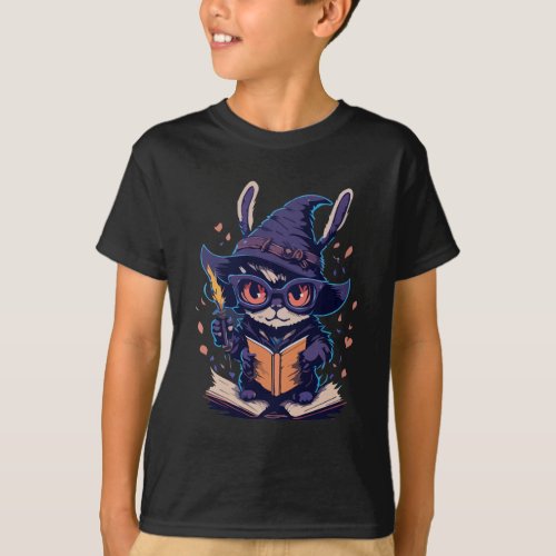 2D Bunny Spellcaster T_Shirt