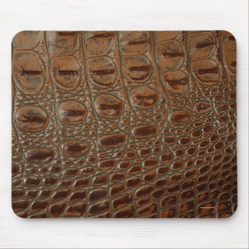 2D Photo_sampled Crocodile Leather_look Design Mouse Pad