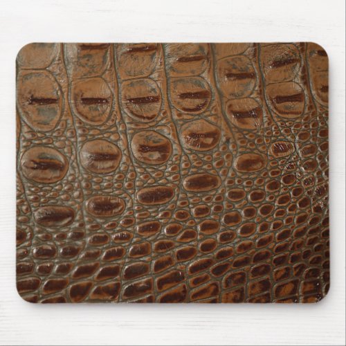 2D Photo_sampled Crocodile Leather_look Design Mouse Pad