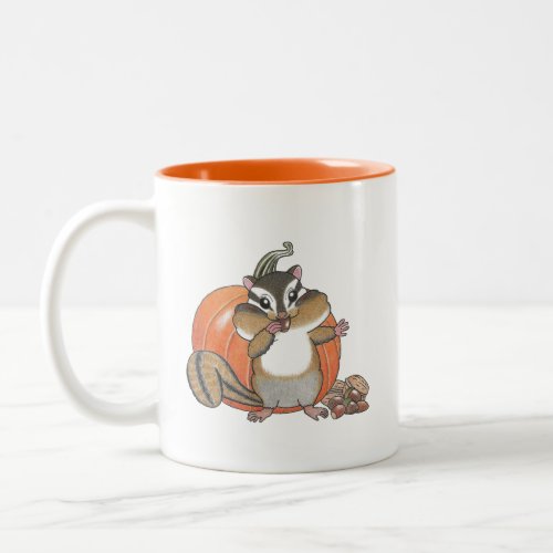 2designs Cute Chipmunk Squirrel Halloween Mug 