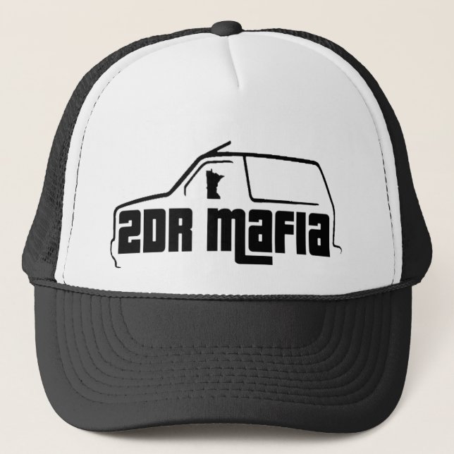 2DR Mafia Mn Trucker hat (Front)