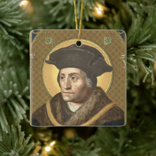 2for1 Saints: SS. Thomas More & John Fisher Ceramic Ornament