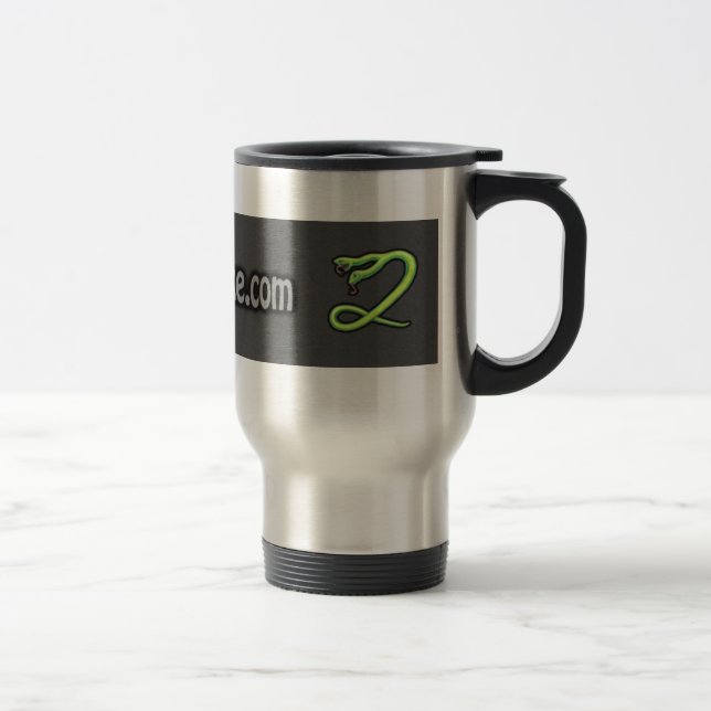 2headedsnake.com travel mug (Right)