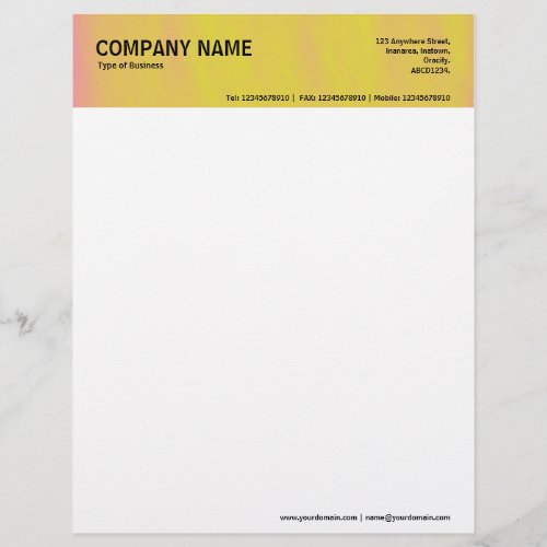 2in Header _ Color Textured Letterhead