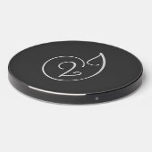 '2J' Logo Wireless Charger (Front 2)