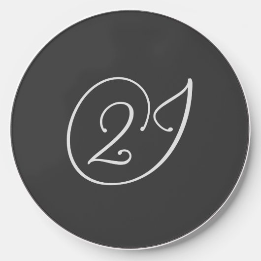 '2J' Logo Wireless Charger (Front)